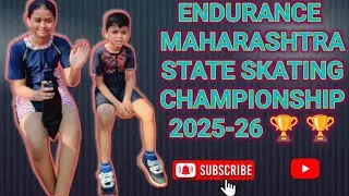  Maharashtra State Skating Championship 2025-26 Participate Both.  @kritikaChannel1227 