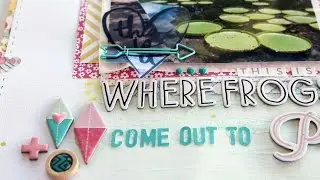 Scrapbook Process Video - June/July HipKits