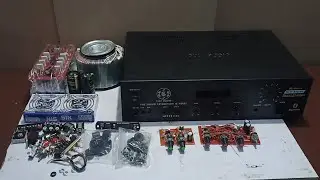 500 watt amplifier all materials ( 500 watt RMS board, transformer,fan, cabinet,pre amp, pwersupply