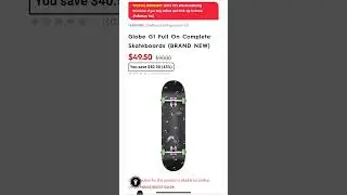 Motorhelmets Store Sale Globe G1 Full On and Argo Complete Skateboards #youtubeshorts #discount