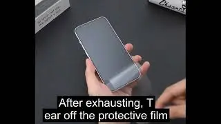 Oleophobic Coating Dust Free Installation Privacy Screen Protector For