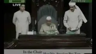 Asad Owaisi Affirmation by the members of 15th Lok Sabha