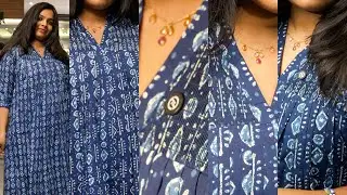 Breathable Indigo Daily Wear Kurti | Skin-Friendly #trending #clothingboutiques #super #kurtis