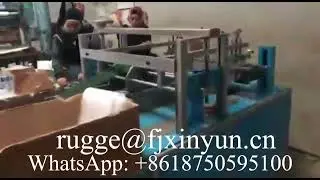 Cheap semi automatic facial tissue paper making machine production line