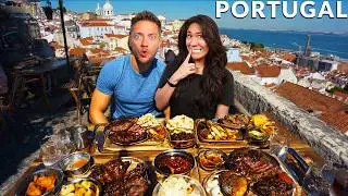 First Time in Lisbon 🇵🇹 | Ultimate Portuguese Street Food Tour!