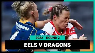 NRLW Parramatta Eels v St George Illawarra Dragons | Round 2, 2022 | Full Match Replay