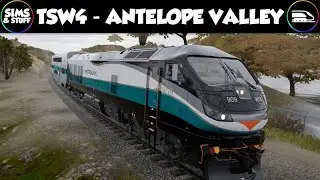 Train Sim World 4  |  Antelope Valley  |  My First Look  |  Full Line Run