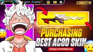 FINALLY PURCHASING BEST AC80 SKIN 🔥FROM HYPERBOOK | SOLO TOURNAMENT KING 👑 - Garena Free Fire