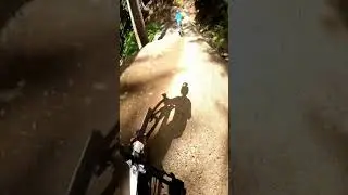 Una Moss to Creekside trail at Whistler bike park wiyh Logan and Ken