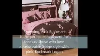 Browning Pink Buckmark Bedding