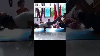 Kids Mayurasana at Exhale Yoga School