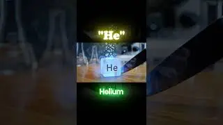 Cutting the Hydrogen, Helium & Lithium Cubes &ndash; Ultra Realistic Science Experiment! ⚡🔥 #asmr #science