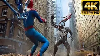 SPIDER-MAN VS VENOM Best Action Scenes 4K HD