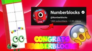 Numberblocks Just HIT 14 MILLION Subscribers! 🎉