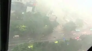 Monsoon in Shenzhen, China