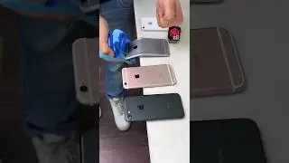 Тест на поломку iPhone 😱 какой из них прочнее #iphone #тестналома #apple #ломающиесятелефоны