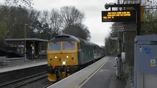 | 47853 + 47828 | Salisbury & Bath Christmas Statesman | LSL 47614 & 47828 | 27/11/2021 |