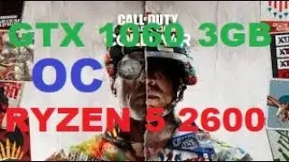 COD:black ops cold war test FPS GTX 1060 3gb ,Ryzen 5 2600 EXTREME OC /LOW/MEDIUM/HIGH/ULTRA