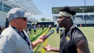 WATCH: Erick Hallett at Jaguars Training Camp