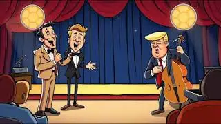 Tangerine Man: Dean Martin & Jerry Lewis Roast Trump!