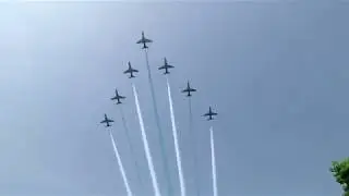 Chinese aerobatics team performance at Pakistan Day Parade | 23 March 2019