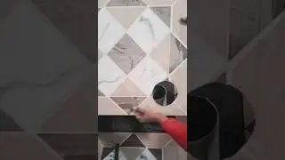 tiles installation #bathroom #marble #newdesign #granite #tiles #corner #amazing #borderdesign #new