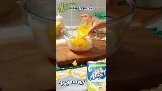 Creamy Mango Tapioca with Angel Kremdensada