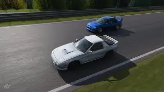 GT7 in VR w 5-cams #GranTurismo7 #PSVR2:  Sunday grind day....I hear wtc700 lemans is harder?