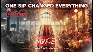 Veo 3 Ad Concept: One Sip of Coca-Cola Changed Everything