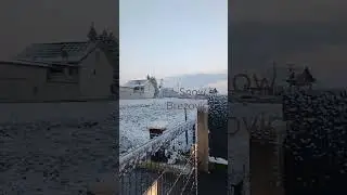 snow in zagreb Croatia
