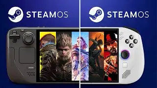 Steam Deck Vs Legion GO S Z2 Go Official SteamOS Performance Benchmark