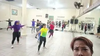 Class pagi suhu indah bohay aerobik 🥰🥰 #aerobic #aerobicmantul #