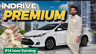 indrive premium earning | 14hour Earning 15,500😱| premium mein kam kaisy hy .?