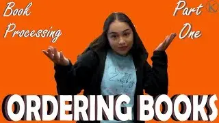 Book Processing // Part One : Ordering Books