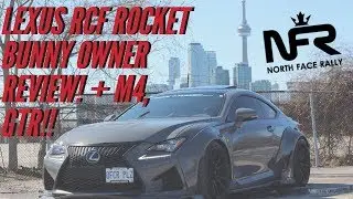 Отзыв владельца LEXUS RCF ROCKET BUNNY! + M4, GTR!!