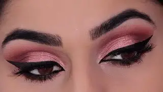 Rose Gold Smokey Arabic Eyes Makeup Tutorial | Beauty by Saba