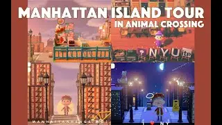 My five-star Island Tour - NYC Urban Theme - Remake Manhattan Island - Animal Crossing New Horizon