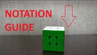 SIMPLE Notation Guide For Rubik's Cube