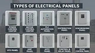 Types of Electrical Panels Used in Industries | Features & Application  PCC | MCC | APFC Panel.