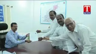 CM KCR Filing Nomination | Gajwel | TNews Telugu