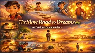 The Slow Road to Dreams 🌅🐢 | An Inspiring Animated Story