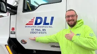 DAY in the LIFE of a Dedicated Logistics Truck Driver