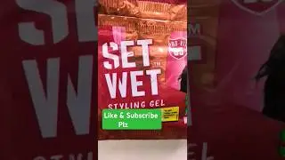 Set Wet styling Gel 🥰| Fireproof hair gel ❤️ #beautiful #viral #shorts #youtubeshorts #ytshorts 🌟🙏