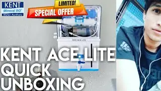 Kent ace lite water purifier Unboxing || best kent purifier in 2021 || Kent purifier || Ashish Kumar