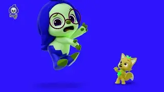 Pinkfong Hogi Extreme Glow Effects – Hyper Neon Color FX | Viral Remix 2025 ⚡🌈🔥