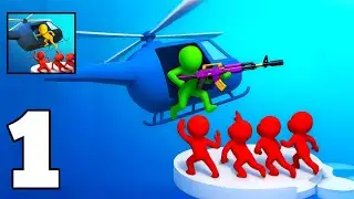 Z Escape - Zombie Crowd Shooter - Gameplay Walkthrough Part 1 - Outrun The Infection (Android, iOS)