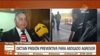 Dictan prisión preventiva para el abogado agresor