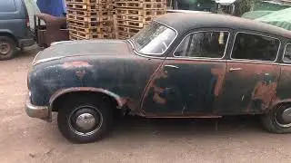 BORGWARD HANSA 2400 Sport Limousine, Swedish barnfind