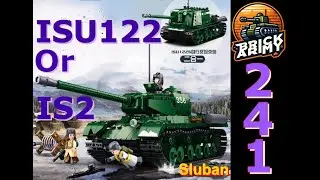 IS2 or ISU122, the choice is yours. #thebrickarmy2024, #lego, #tank