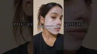pov: you using every night zinc oxide 🙂&zwj;&harr;️🌙#skincare #zinc #shorts